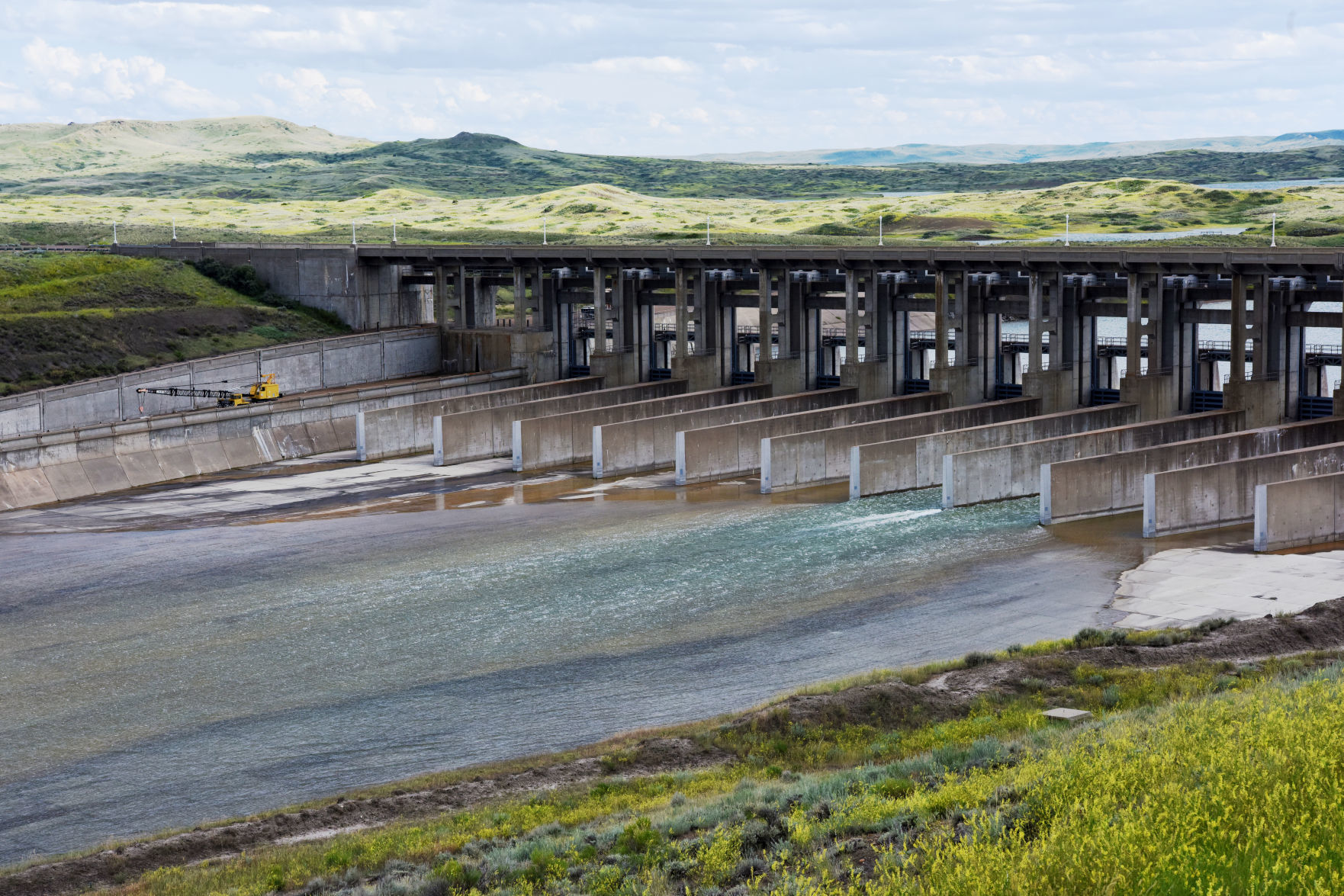 Fort Peck spillway